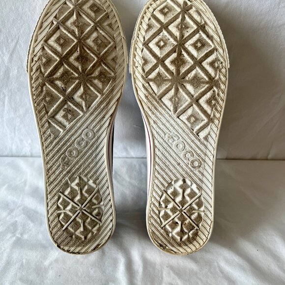 New England Patriots Men's FOCO Low Top Canvas Sneakers, Size 10, EUC! - Picture 11 of 13